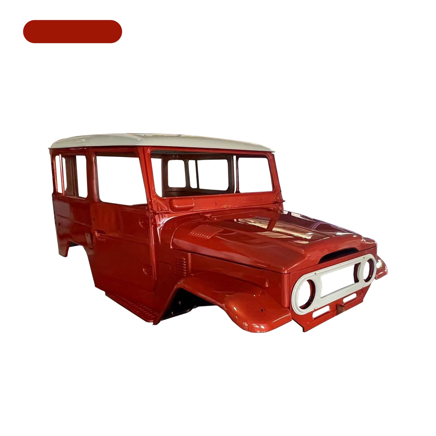 COMPLETE CAB WITH DOORS‚WITH CUSTOM PAINT LHD, FOR TOYOTA LAND CRUISER FJ40 1968 (STEEL)