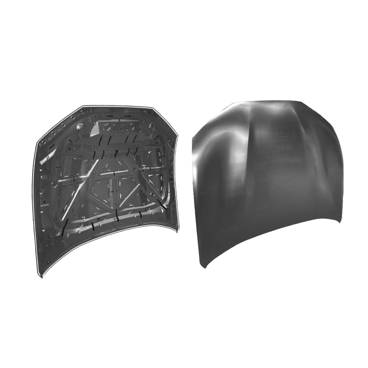 Replacement HOOD, 2021-2023 Ford Mustang EV, (Alum)