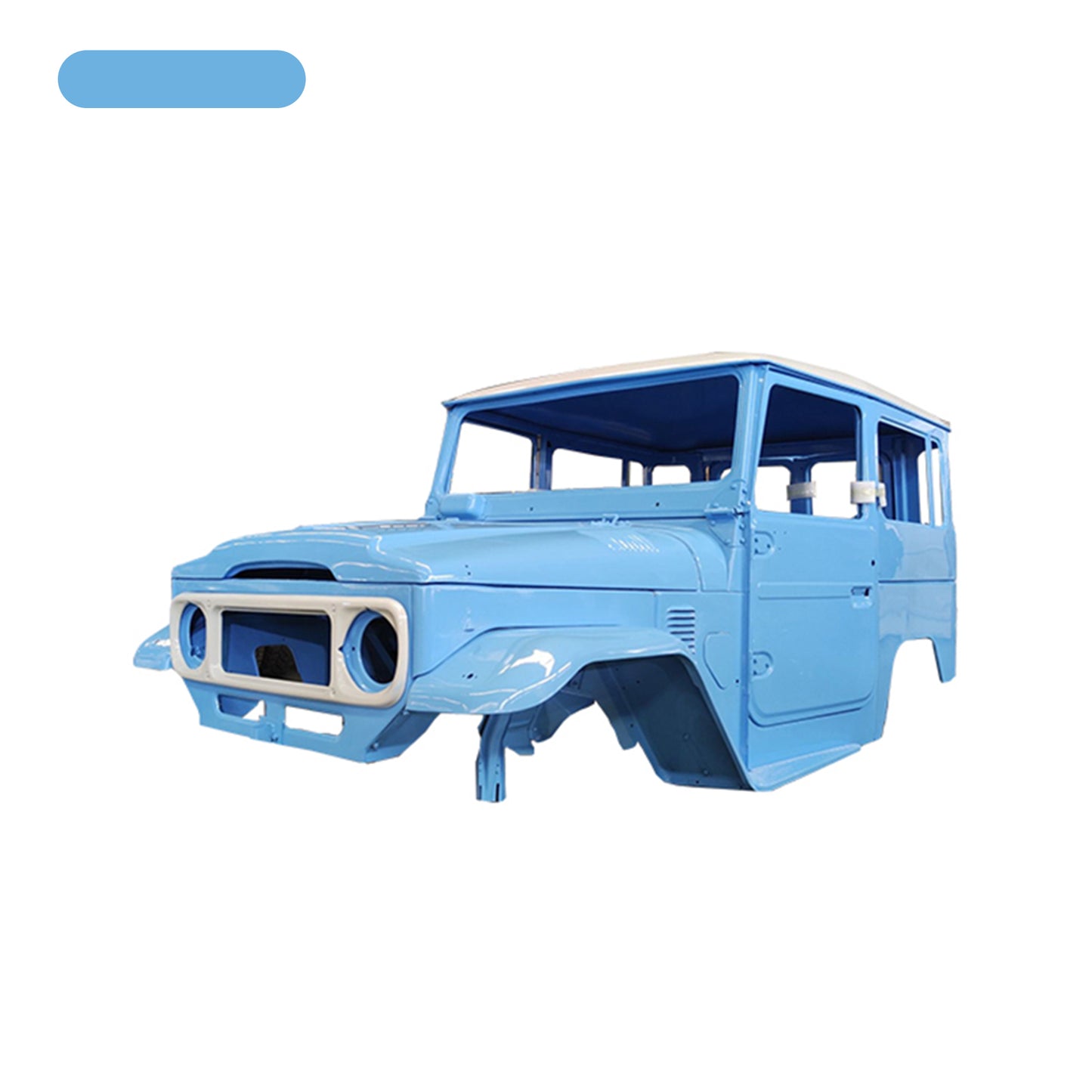 COMPLETE CAB WITH DOORS‚WITH CUSTOM PAINT LHD, FOR TOYOTA LAND CRUISER FJ40 (STEEL)