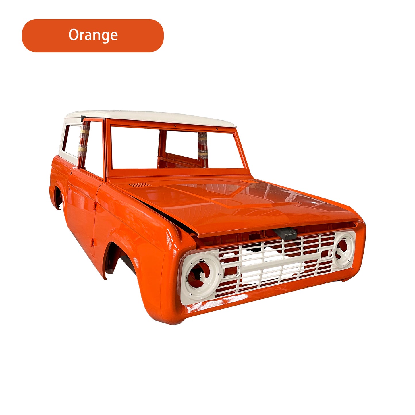 Complete Cab With Doors, With Custom Paint, For 1966-1977 Ford Bronco