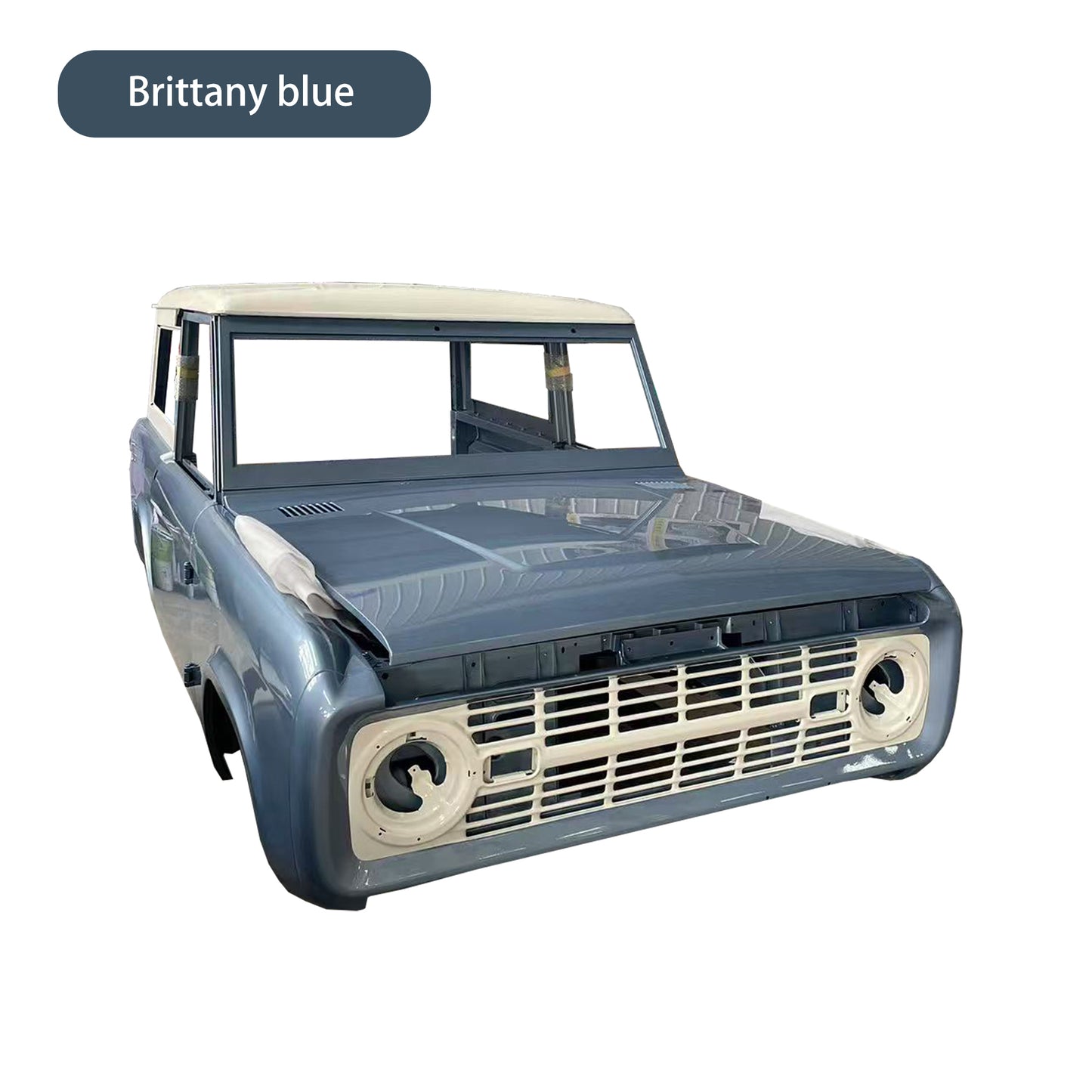 Complete Cab With Doors, With Custom Paint, For 1966-1977 Ford Bronco