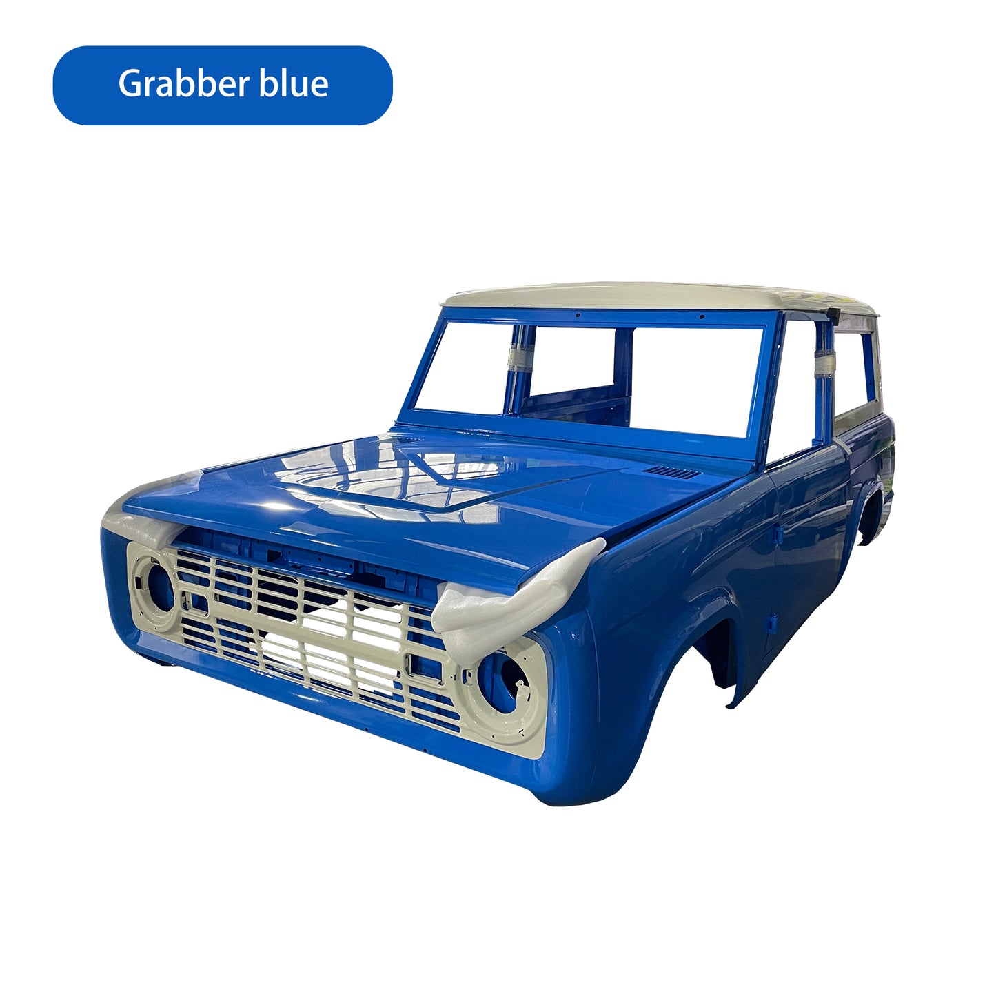 Complete Cab With Doors, With Custom Paint, For 1966-1977 Ford Bronco