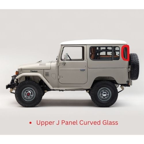 Corner Window Glass LH, for FJ40 Toyota Land Cruiser – Topnault Classic ...