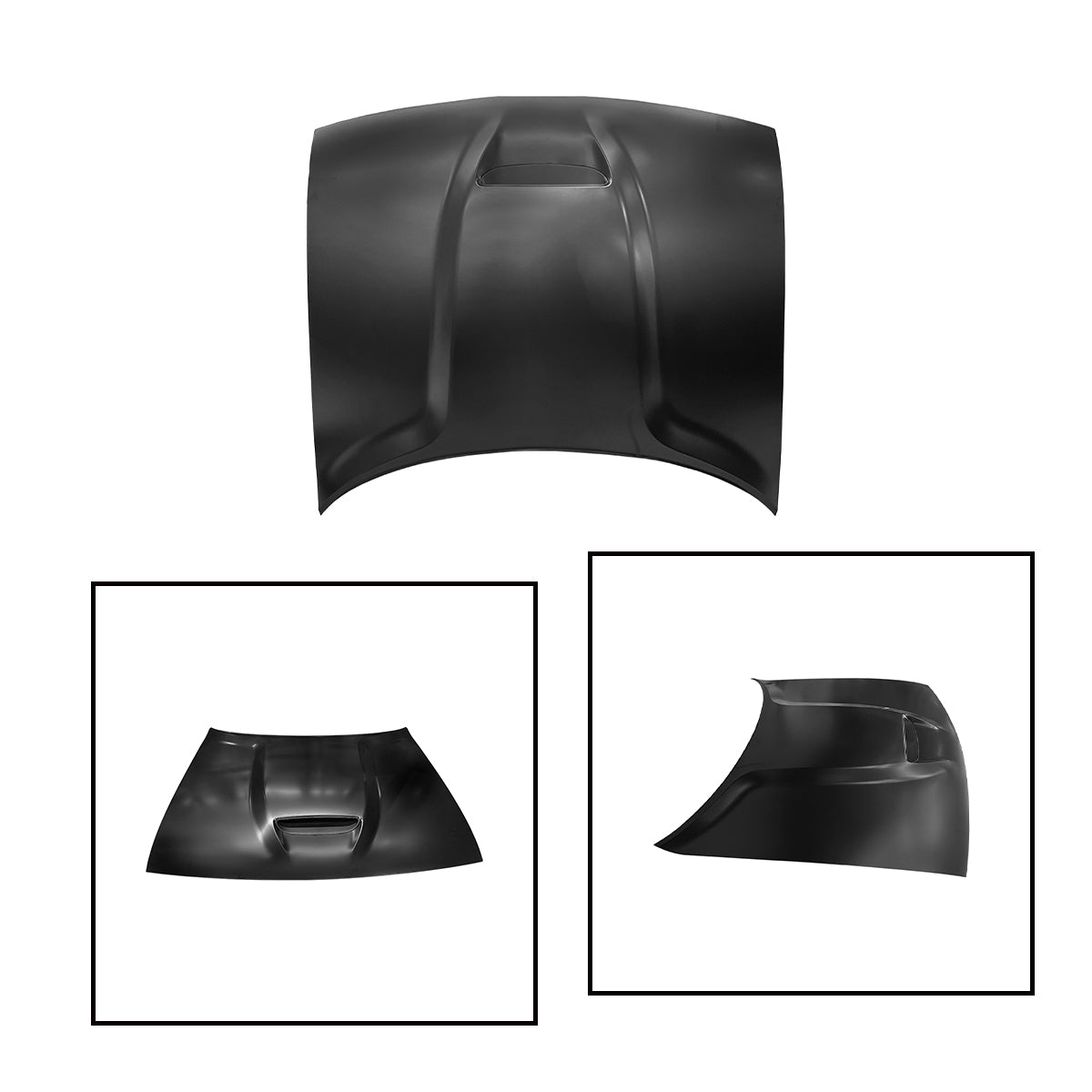 Replacement Hood, Srt Style, 2008-2023 Dodge Challenger, (ALUM)