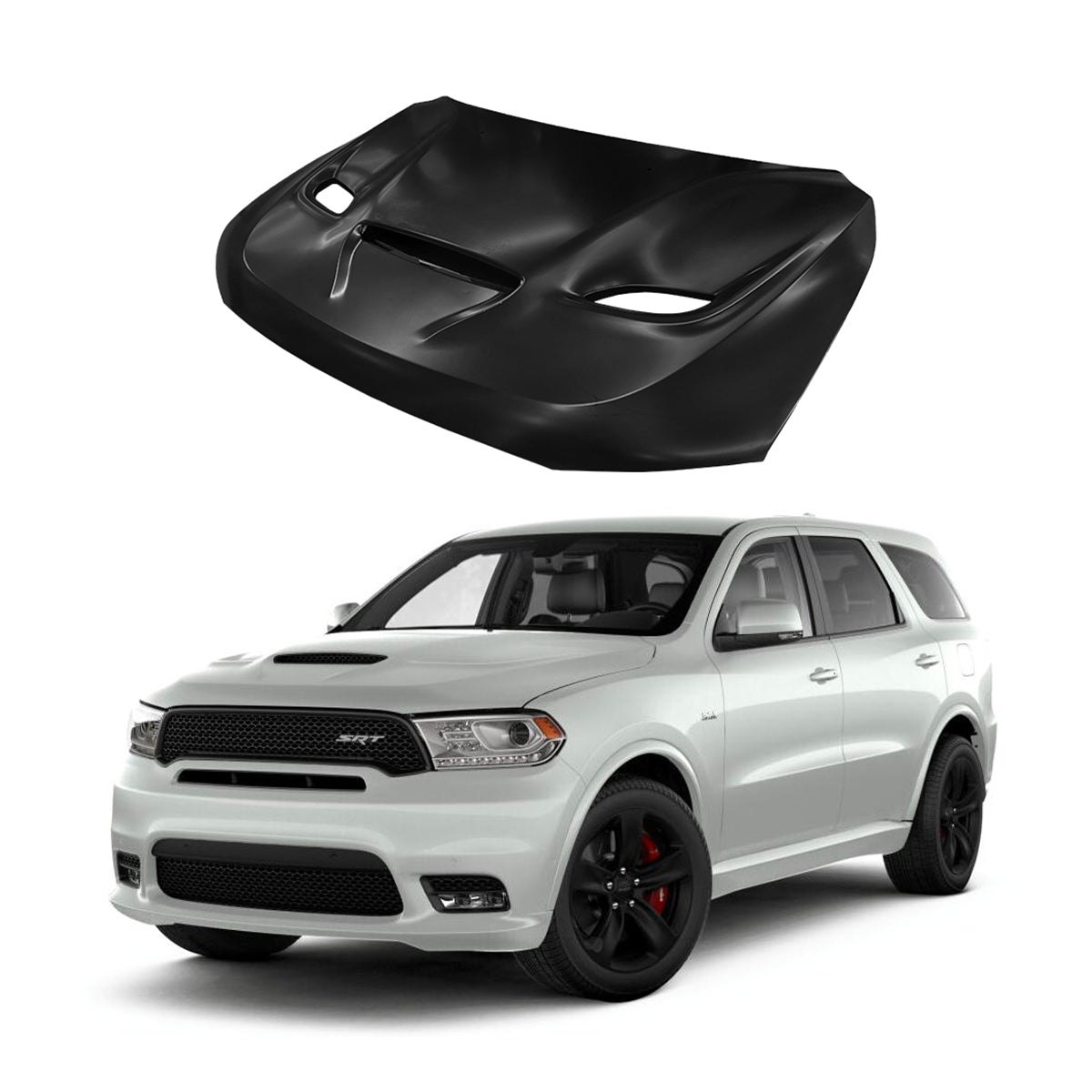 Replacement HOOD, FOR RT/SRT, 2011-2022 Dodge Durango, 68309501AG, (Al ...