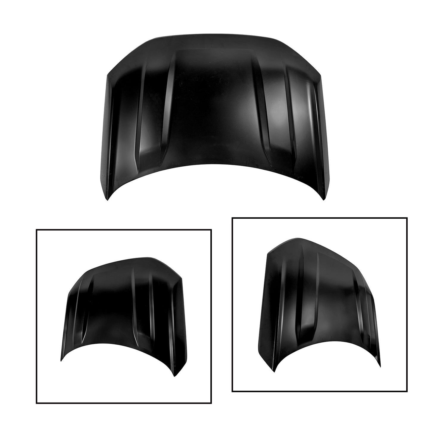 Replacement Hood, 2021-2023 Ford Bronco Sport, M1Pz16612A, (ALUM)