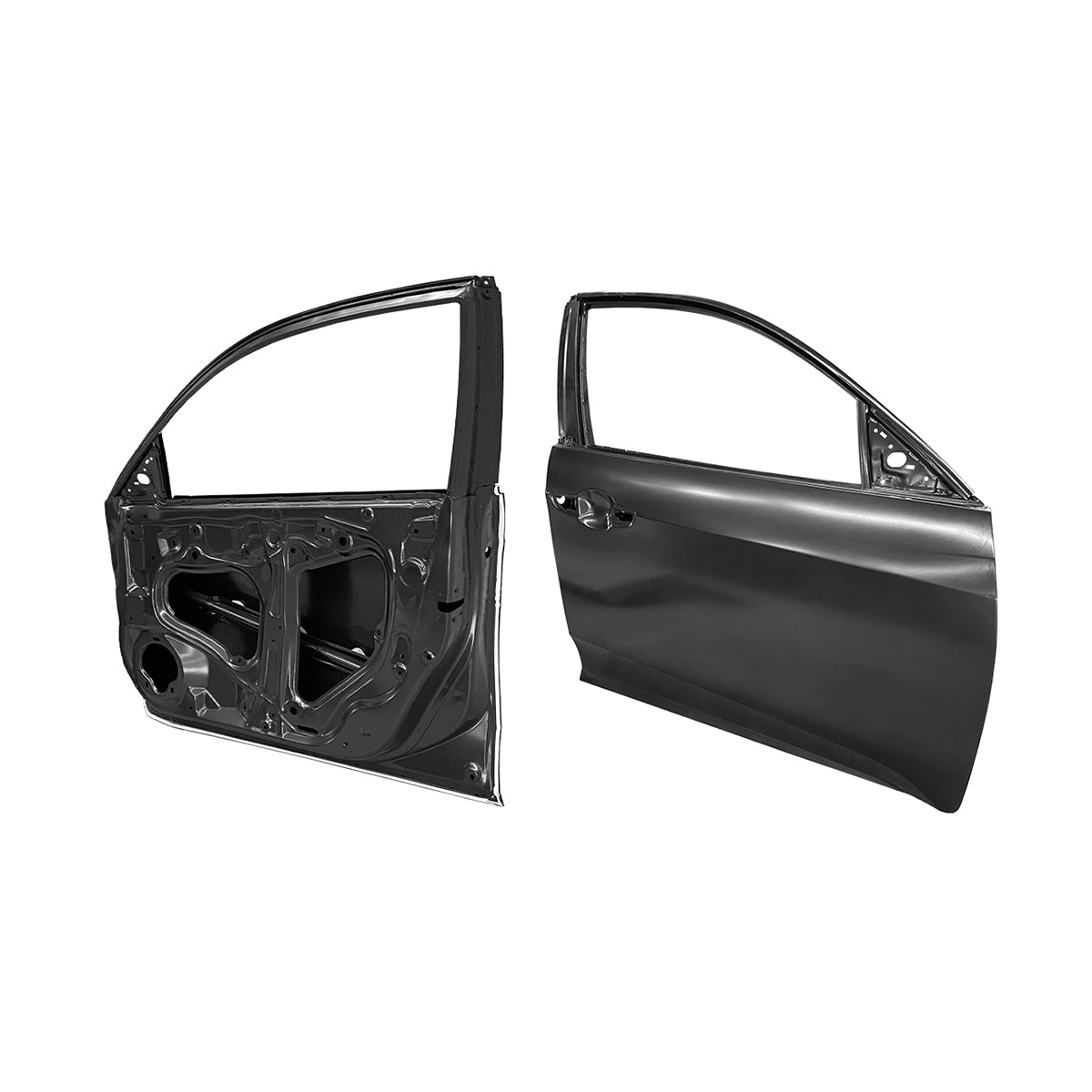 Replacement Front Door, RH, 2016-2021 Honda Civic, (STEEL)