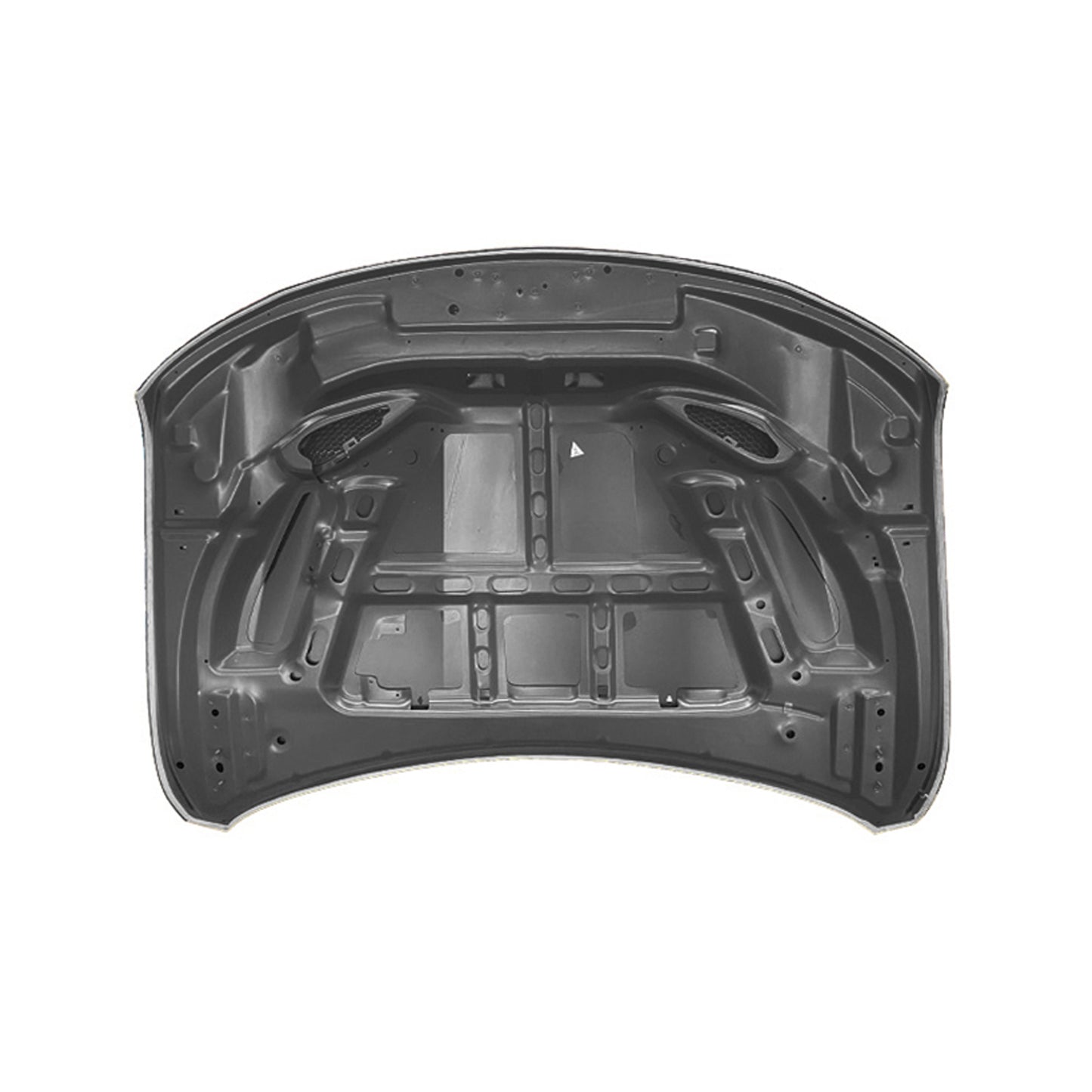 Replacement Srt STyle Heat Extration Hood, 2021-2023 Jeep Grand Cherokee,68040264Af, (ALUM)