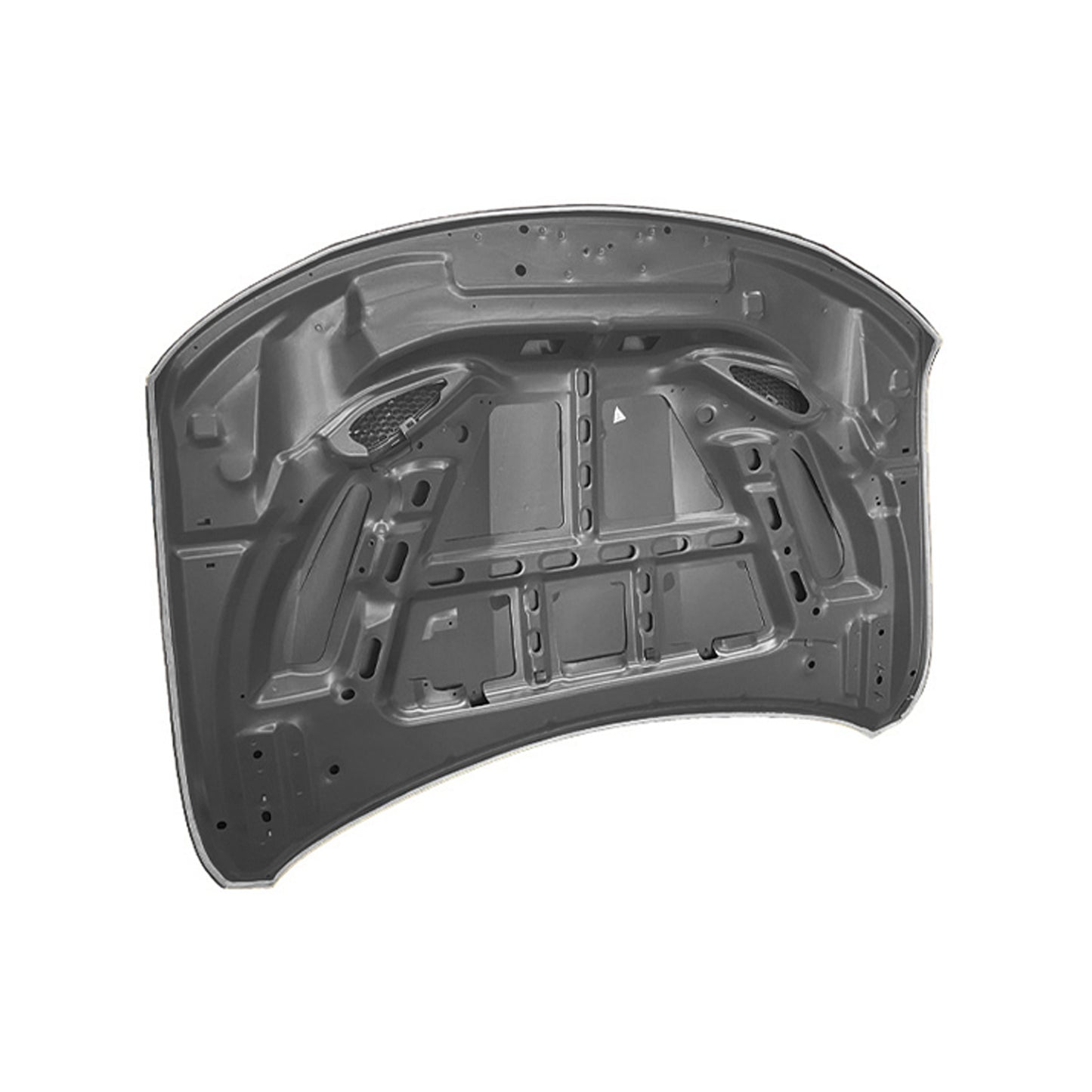 Replacement Srt STyle Heat Extration Hood, 2021-2023 Jeep Grand Cherokee,68040264Af, (ALUM)