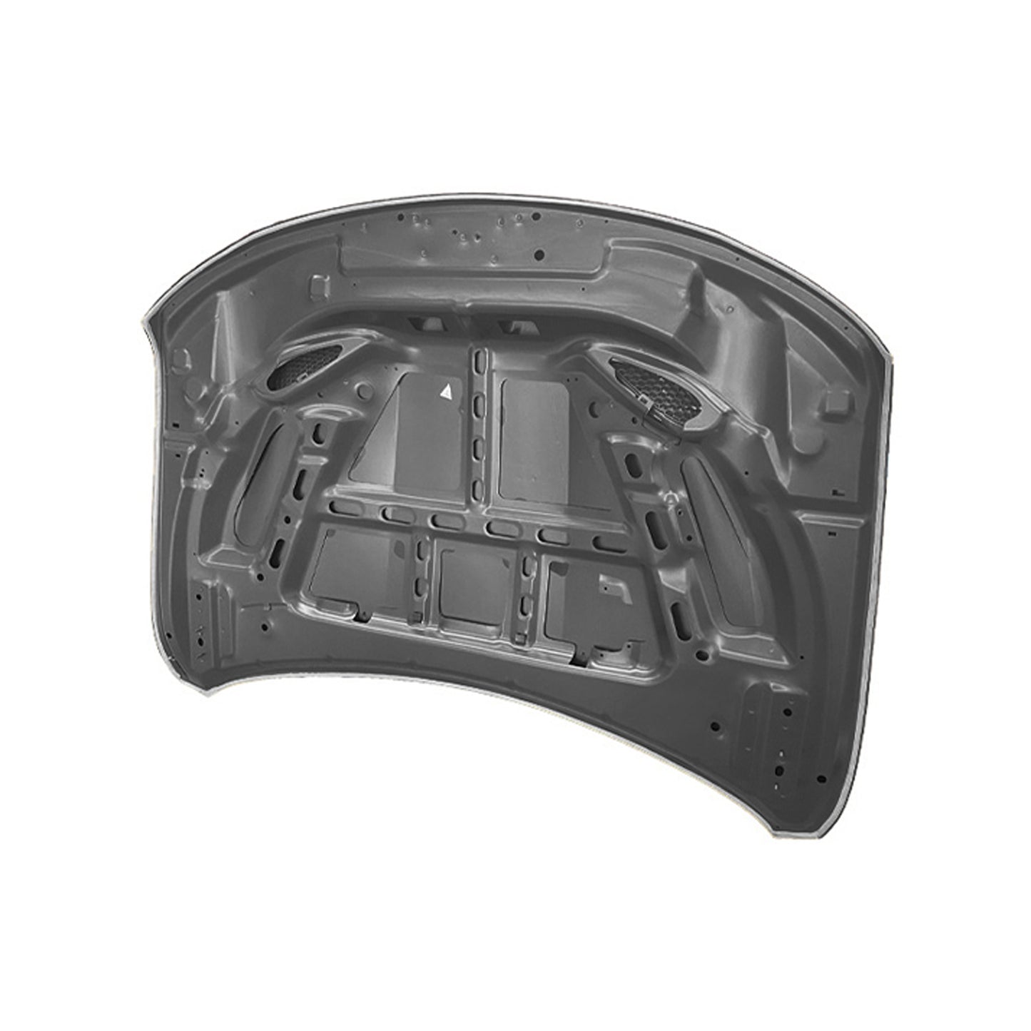 Replacement Srt STyle Heat Extration Hood, 2021-2023 Jeep Grand Cherokee,68040264Af, (ALUM)