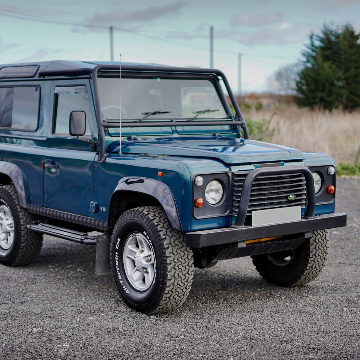Defender Side Frame Defender 90 And Defender 110 Headlight Frame, RH – Topnault Classic Car ...