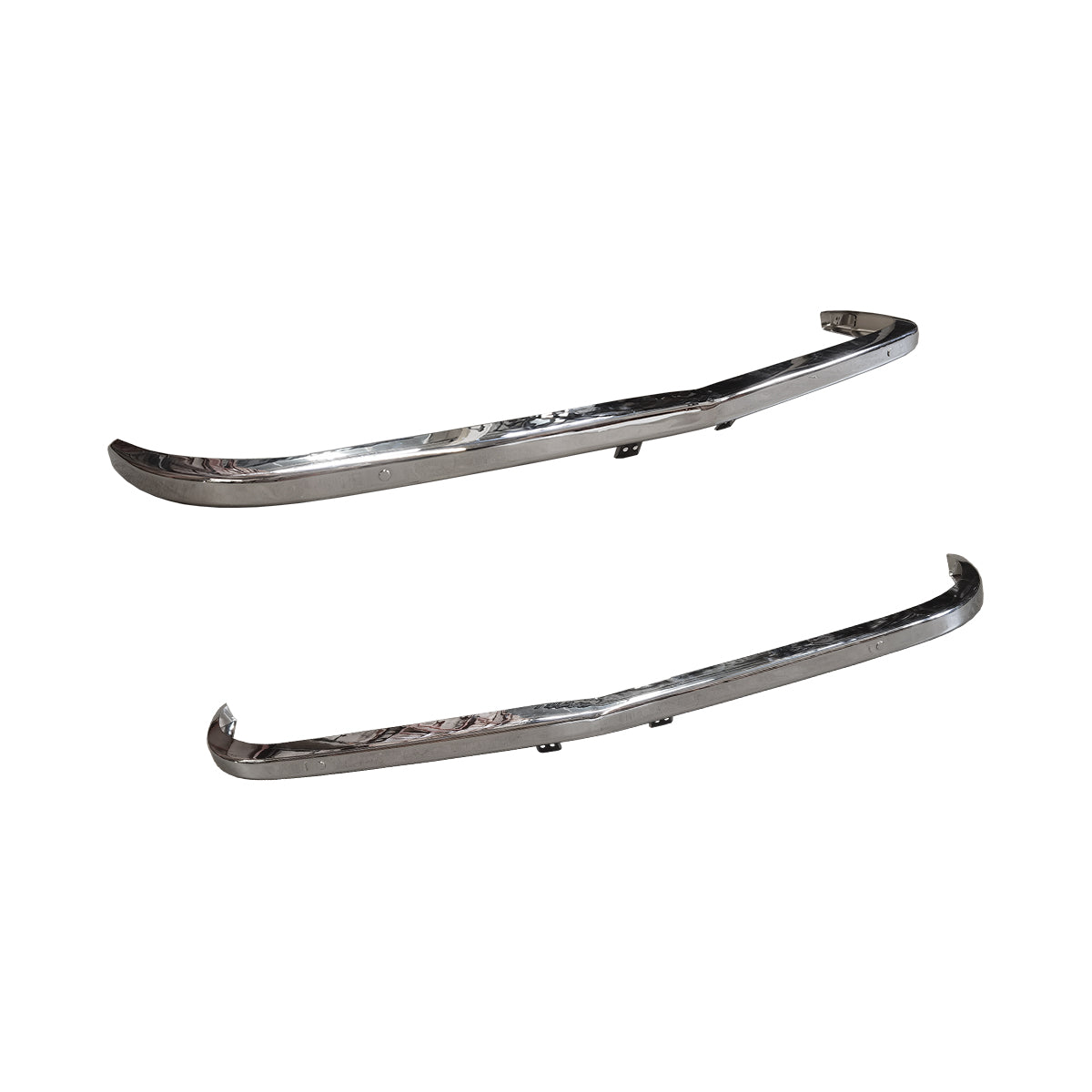 Replacement FRONT BUMPER WITHOUT HOLES, 1969-1973 Nissan Datsun 240Z, (STEEL)