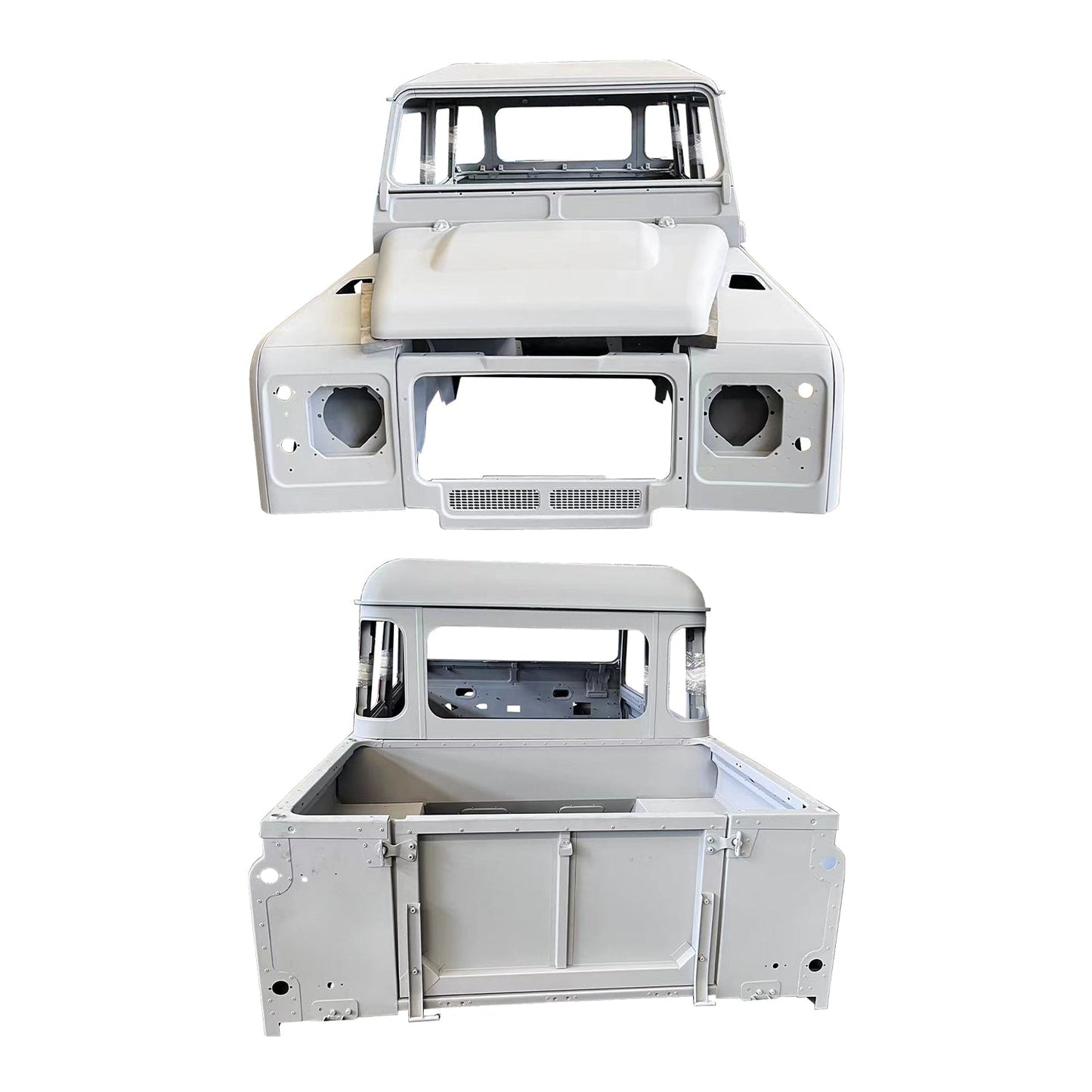 Complete Cab With Doors, With Primer, For Land Rover Defender 110 Pickup Pre-Order Only