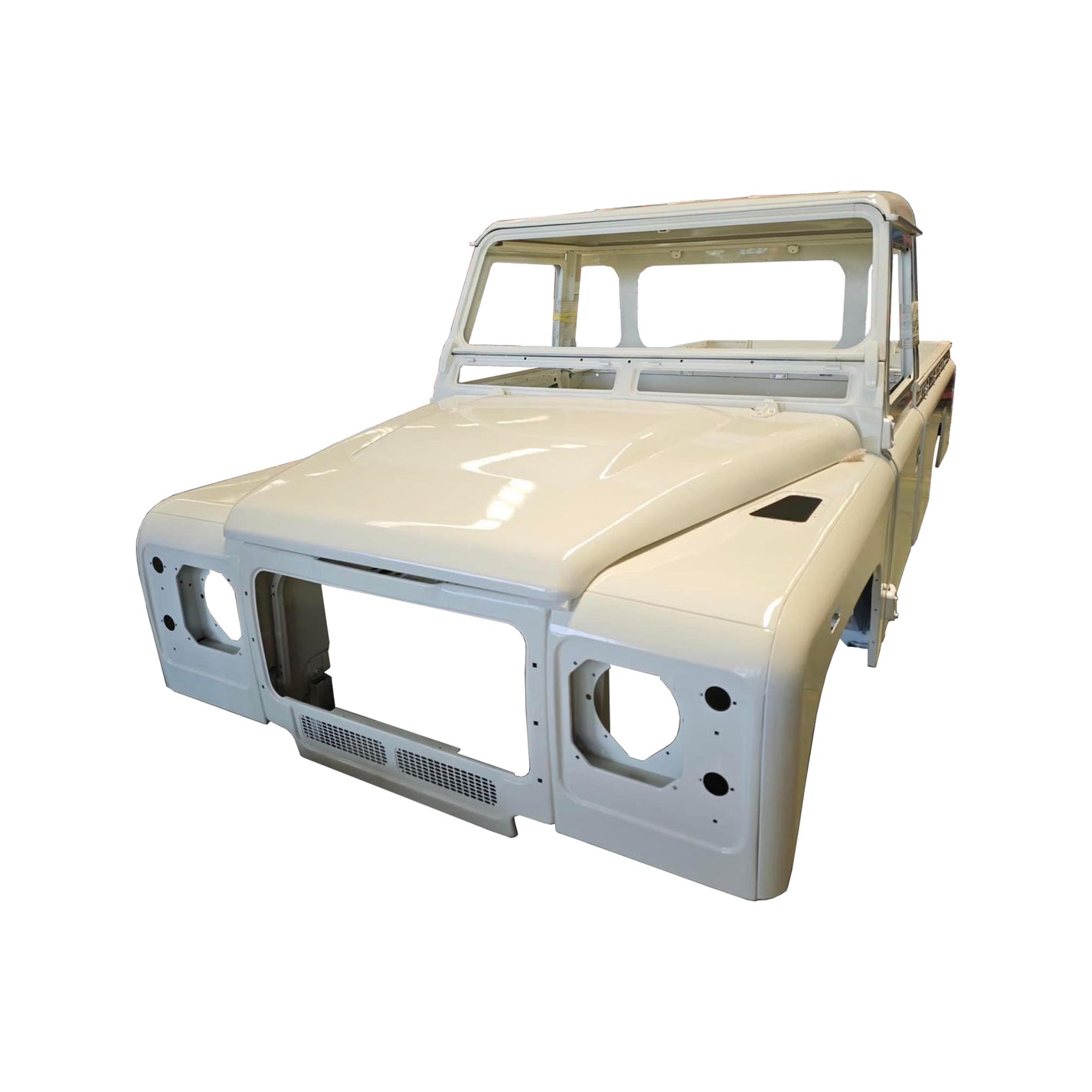 SINGLE ROW PICKUP COMPLETE CAB WITH DOORS‚WITH PRIMER(LHD), FOR LAND R ...